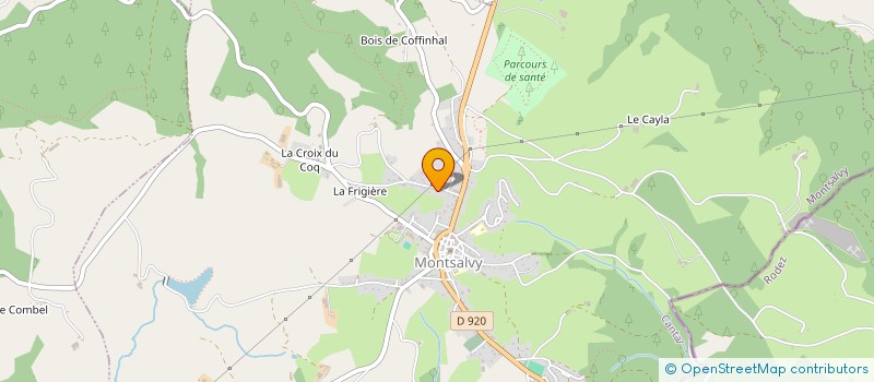 localisation de l'entreprise MONSIEUR GUY BRUEL à MONTSALVY