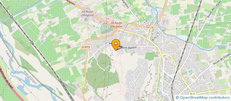 localisation de l'entreprise MONSIEUR GUY BRULAS à CAVAILLON
