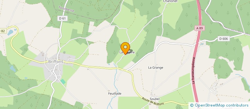 localisation de l'entreprise MONSIEUR GUY BRUN  BRIFFONS