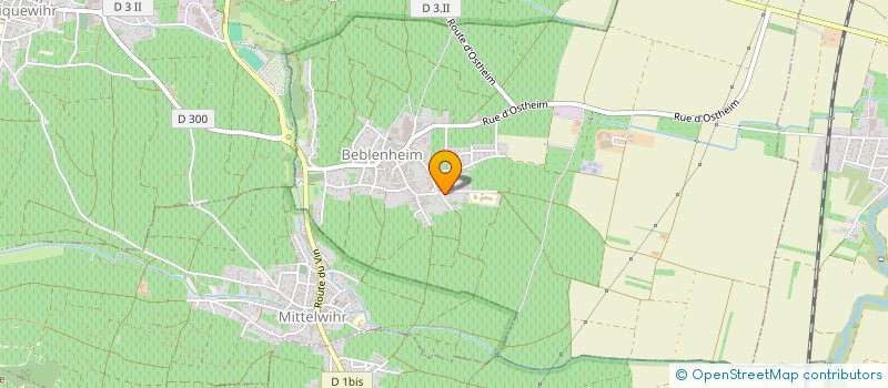 localisation de l'entreprise MONSIEUR GUY BRUNTZ  BEBLENHEIM