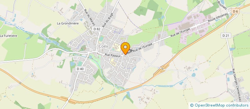 localisation de l'entreprise MONSIEUR GUY BURGAUD à SAINT-MAIXENT-SUR-VIE