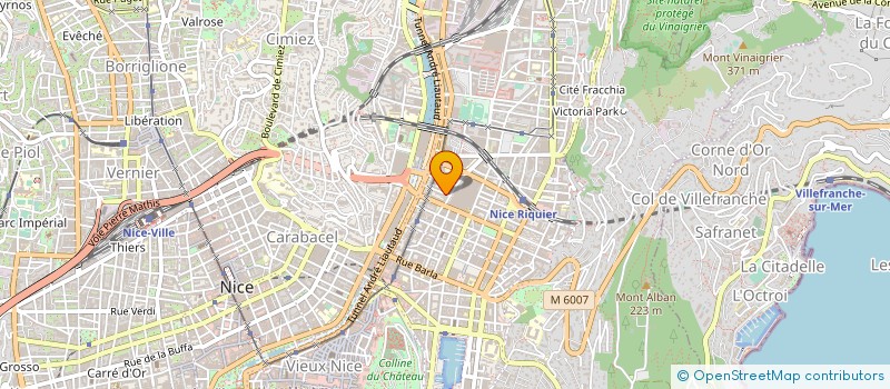 localisation de l'entreprise MONSIEUR GUY CALAMUSO à NICE