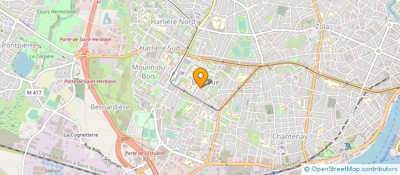 localisation de l'entreprise MONSIEUR GUY CAMEREL à NANTES