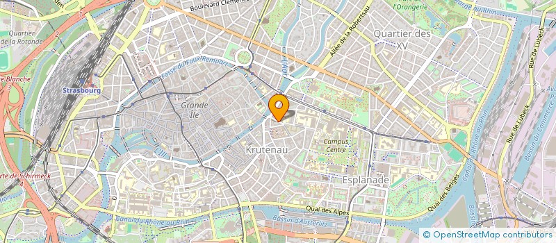 localisation de l'entreprise MONSIEUR GUY CAMILLERI à STRASBOURG