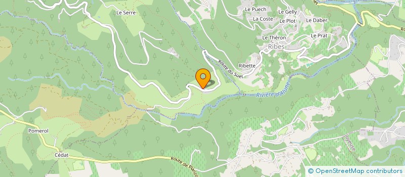 localisation de l'entreprise MONSIEUR GUY CANESTRO  SAINT-ANDRE-LACHAMP