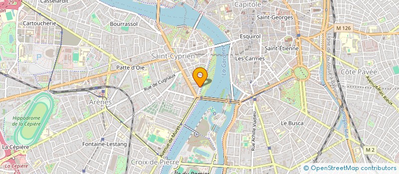 localisation de l'entreprise MONSIEUR GUY CARDONA  TOULOUSE