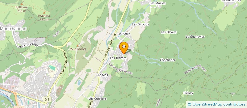 localisation de l'entreprise MONSIEUR GUY CARRON  VAULNAVEYS-LE-HAUT