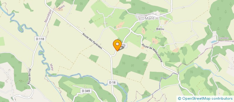 localisation de l'entreprise MONSIEUR GUY CASTETS  HORSARRIEU