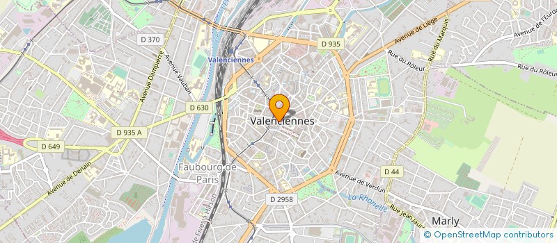 localisation de l'entreprise MONSIEUR GUY CATTIAUX à VALENCIENNES
