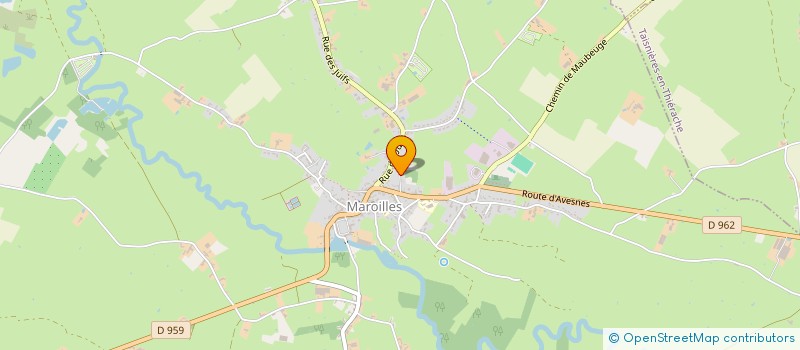 localisation de l'entreprise MONSIEUR GUY CATTY  MAROILLES