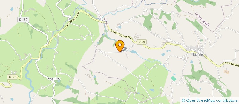 localisation de l'entreprise MONSIEUR GUY CAYROU  LUNAC