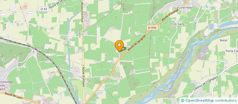 localisation de l'entreprise MONSIEUR GUY CAZALET  ORANGE