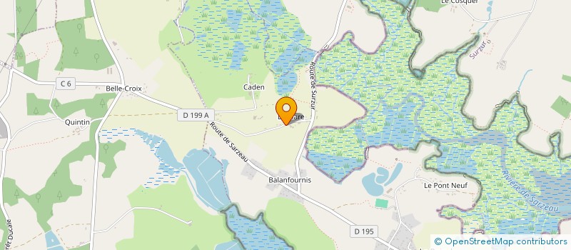 localisation de l'entreprise MONSIEUR GUY CERCELLIER  LE TOUR-DU-PARC