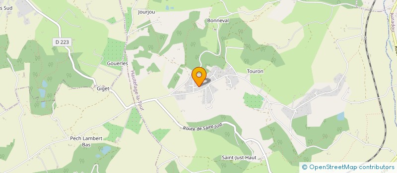 localisation de l'entreprise MONSIEUR GUY CERONI  HAUTEFAGE-LA-TOUR