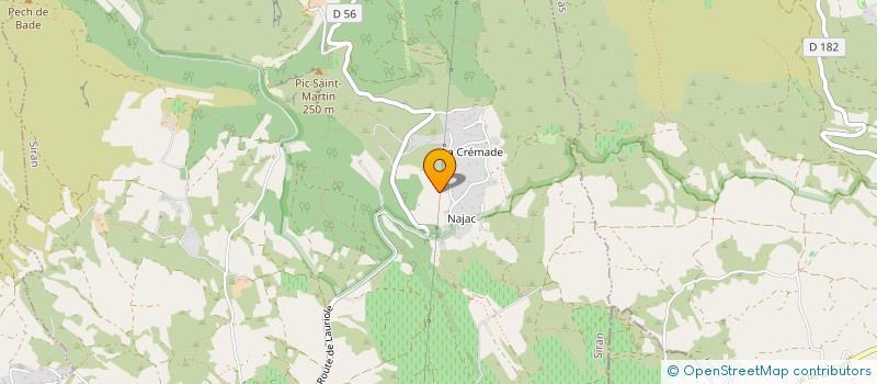 localisation de l'entreprise MONSIEUR GUY CHABAUD  SIRAN