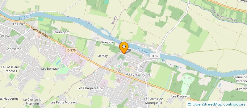 localisation de l'entreprise MONSIEUR GUY CHAINTRON  AZAY-SUR-CHER