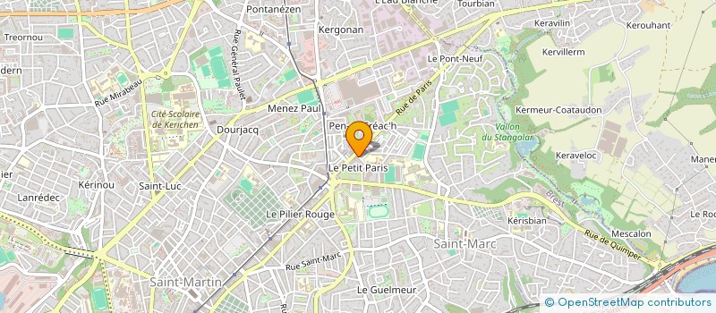 localisation de l'entreprise MONSIEUR GUY CHAPALAIN à BREST