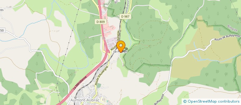 localisation de l'entreprise MONSIEUR GUY CHAPERT à PEYRE EN AUBRAC