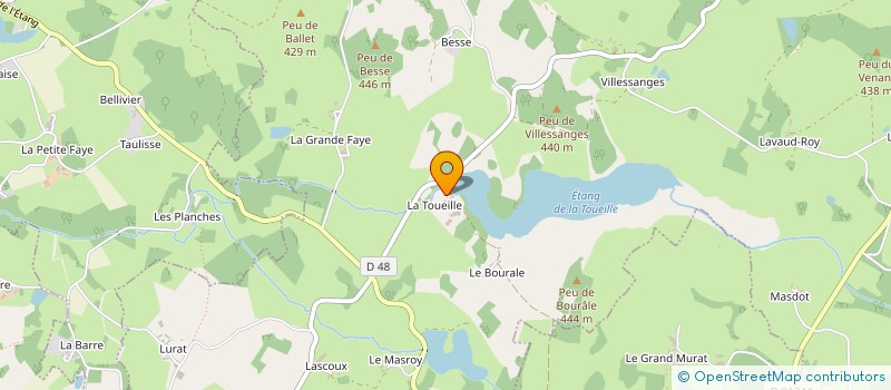 localisation de l'entreprise MONSIEUR GUY CHARIOUX à LE GRAND-BOURG
