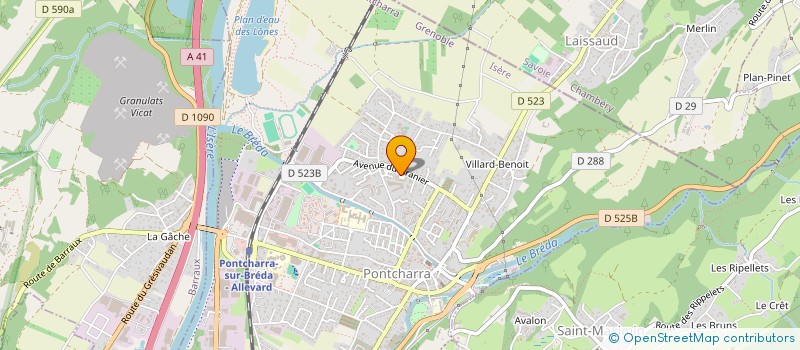 localisation de l'entreprise MONSIEUR GUY CHARLES  BARRAUX