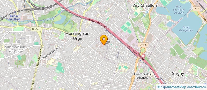 localisation de l'entreprise MONSIEUR GUY CHARLES DOBO  MORSANG-SUR-ORGE