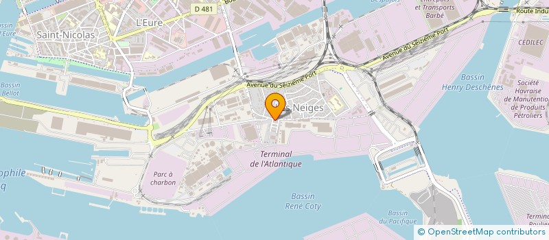 localisation de l'entreprise MONSIEUR GUY-CHARLES MINTSA BIBANG à LE HAVRE