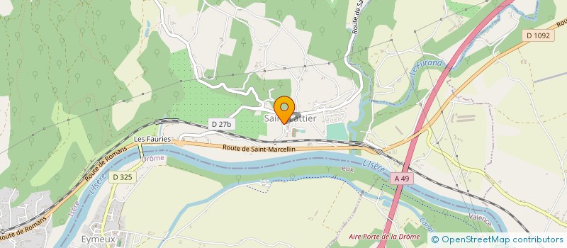 localisation de l'entreprise MONSIEUR GUY CHARVE à SAINT-LATTIER