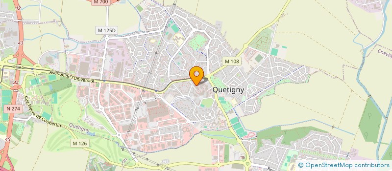 localisation de l'entreprise MONSIEUR GUY CHATELET à QUETIGNY