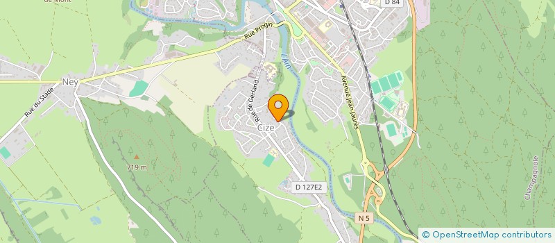 localisation de l'entreprise MONSIEUR GUY CHATOT  CIZE