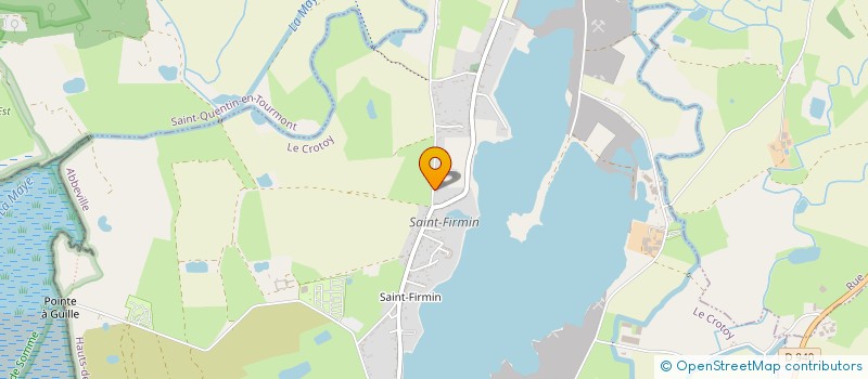 localisation de l'entreprise MONSIEUR GUY CHAUMETTE à LE CROTOY