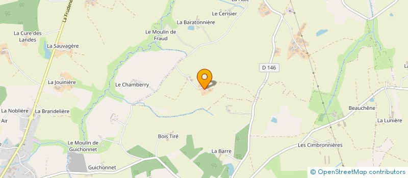 localisation de l'entreprise MONSIEUR GUY CHAUVAT  BEAUPREAU-EN-MAUGES