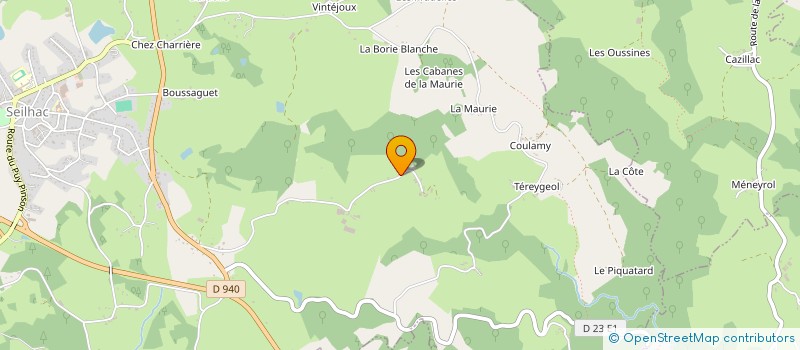 localisation de l'entreprise MONSIEUR GUY CHAVANT à SEILHAC