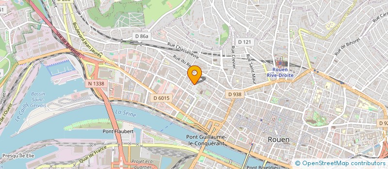 localisation de l'entreprise MONSIEUR GUY CHEUTET  ROUEN