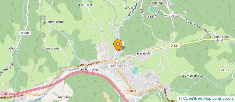 localisation de l'entreprise MONSIEUR GUY CHEZE  VISCOMTAT