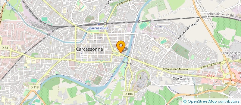 localisation de l'entreprise MONSIEUR GUY CHOL à CARCASSONNE