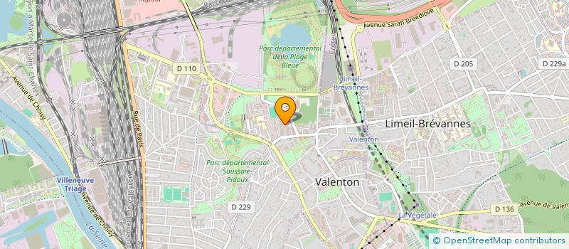 localisation de l'entreprise MONSIEUR GUY-CHRISTIAN EBOUMBOU  VALENTON