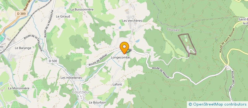 localisation de l'entreprise MONSIEUR GUY CILLA à COURZIEU