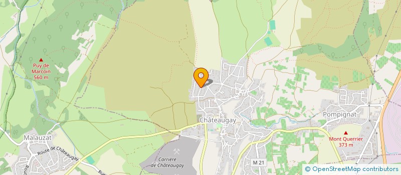 localisation de l'entreprise MONSIEUR GUY CIROT  CHATEAUGAY