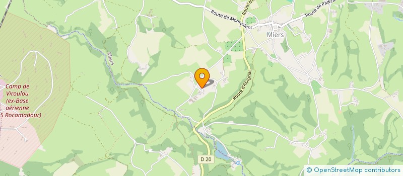 localisation de l'entreprise MONSIEUR GUY CLEDEL  MIERS