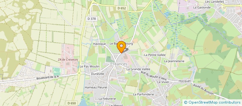 localisation de l'entreprise MONSIEUR GUY COBRUN  CREANCES