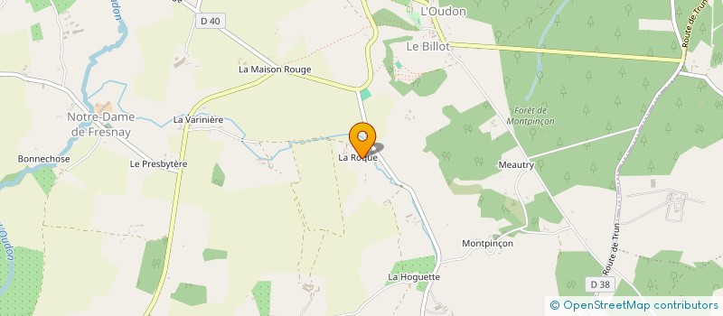 localisation de l'entreprise MONSIEUR GUY COCARD  SAINT-PIERRE-EN-AUGE