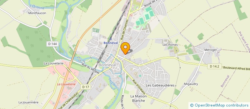localisation de l'entreprise MONSIEUR GUY CODA à BONNEVAL