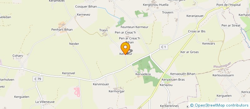 localisation de l'entreprise MONSIEUR GUY COLIN  BRELES