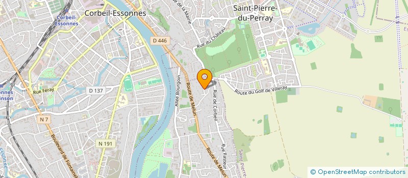 localisation de l'entreprise MONSIEUR GUY COLIN à SAINTRY-SUR-SEINE