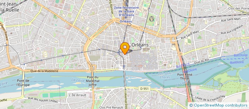 localisation de l'entreprise MONSIEUR GUY COLLET à ORLEANS