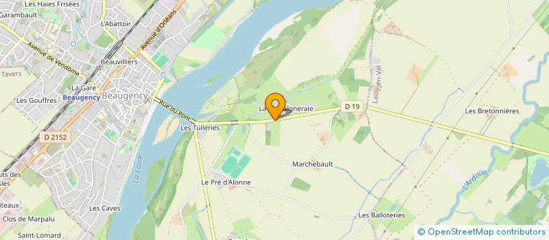 localisation de l'entreprise MONSIEUR GUY CONCHON à BEAUGENCY