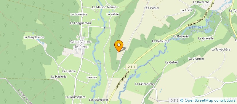 localisation de l'entreprise MONSIEUR GUY CONTREL à LONGNY LES VILLAGES