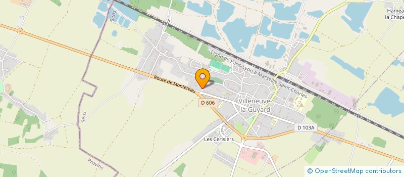 localisation de l'entreprise MONSIEUR GUY CORBEAU  VILLENEUVE-LA-GUYARD