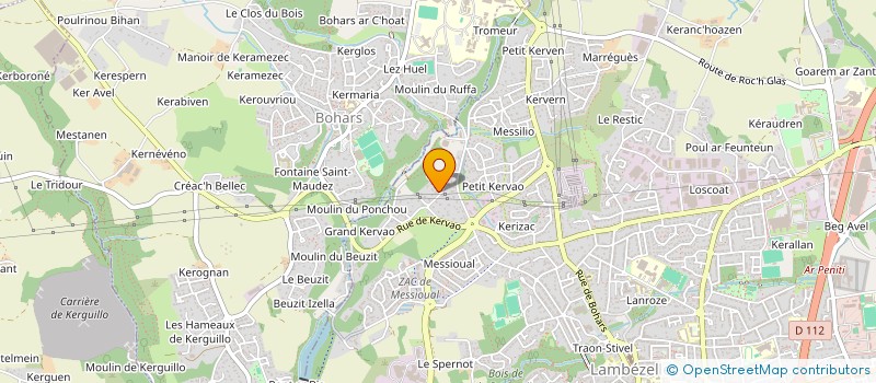 localisation de l'entreprise MONSIEUR GUY CORRE à BREST
