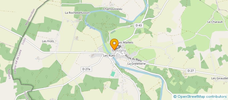 localisation de l'entreprise MONSIEUR GUY COSLADO à MERIGNY